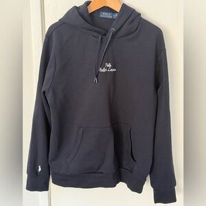 Polo Ralph Lauren Double Knit navy blue Hoodie